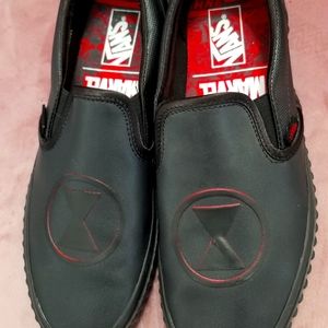 Marvel black widow vans